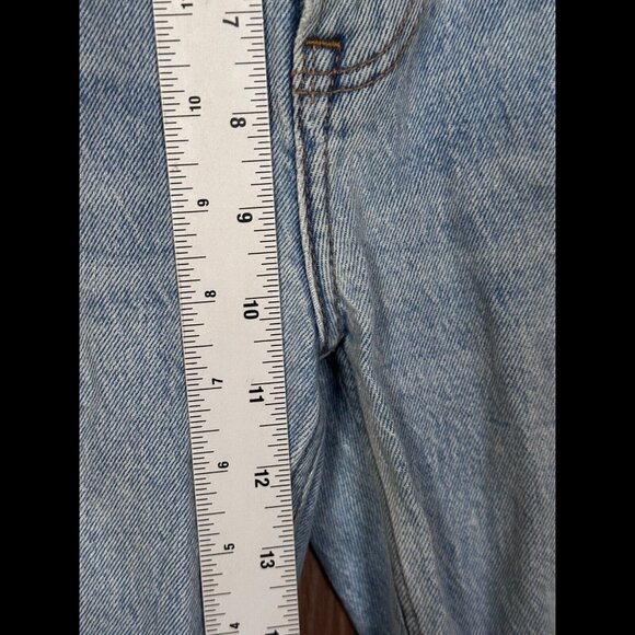 Abercrombie & Fitch Jeans 26 / 2 Short Womens Blue 90s Relaxed Curvy High Rise - Picture 4 of 8